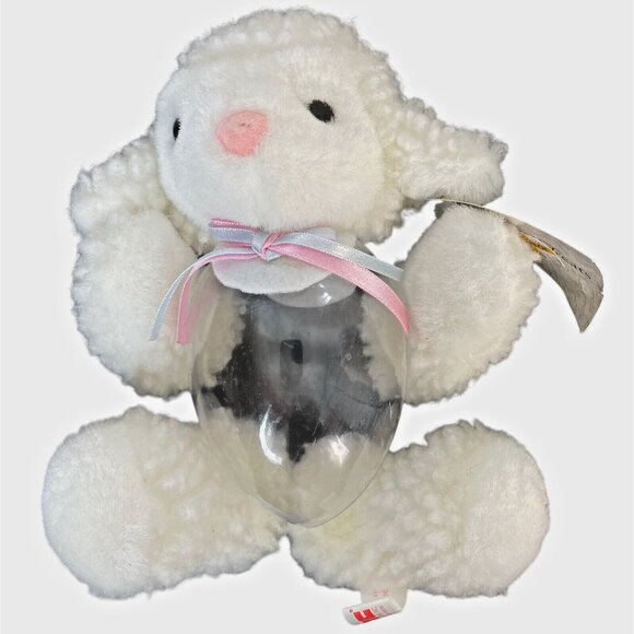 Lot of 3 Sweet Treat's Easter Candy or Toy holder Rabbit Chick Lamb - Picture 2 of 15